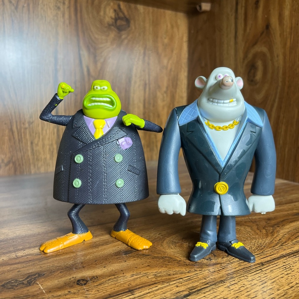 Flushed Away Animated Film Figurines